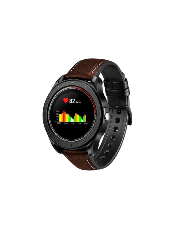 smartwatch-cool-bristol-correa-piel-marron-temp-corporal-podometro-pulsometro
