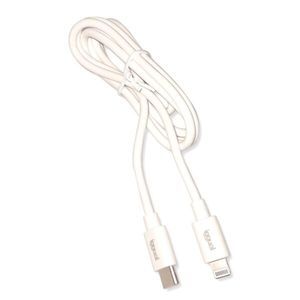 iggual cable USB-C/Lightning 100 cm blanco Q3.0 3A