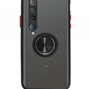 Funda Gel Xiaomi Mi 10 10 pro Iman con soporte Smoked Negro