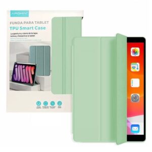 Funda Smart Cover V2 para iPad 9,7 Pulg 2 3 4 con Soporte para Lapiz Verde